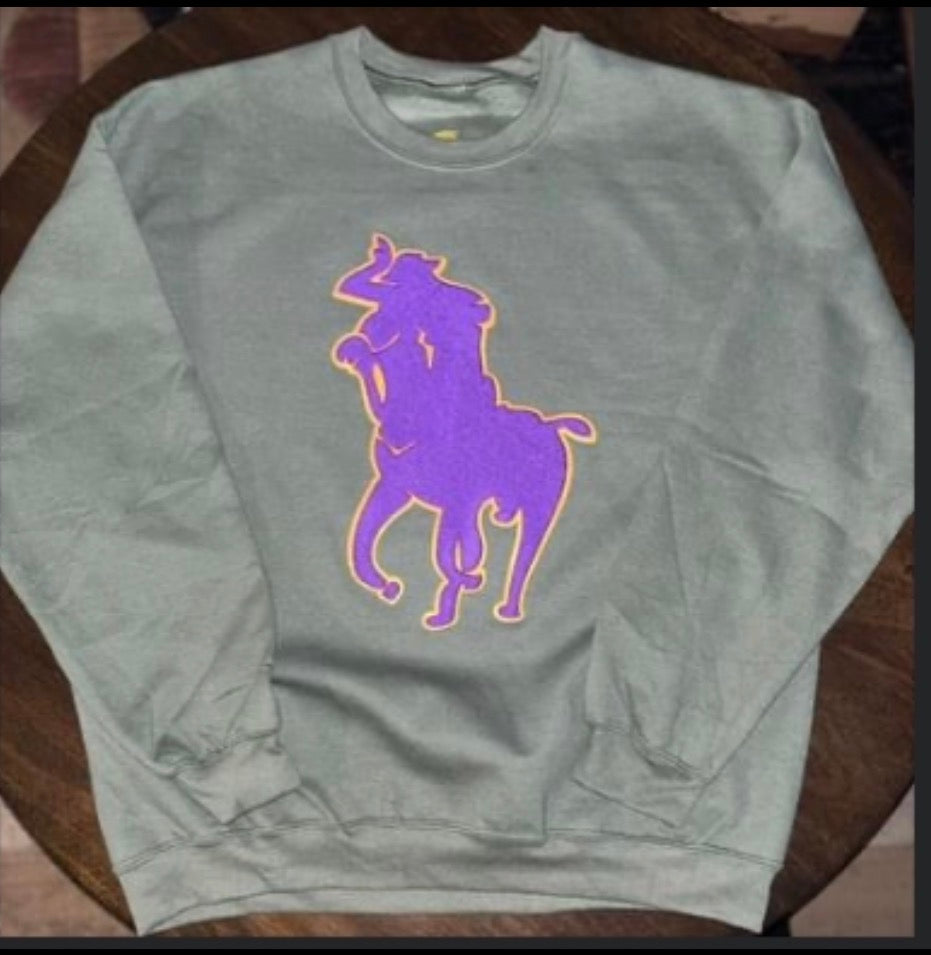 BGCY Chenille Logo crewneck