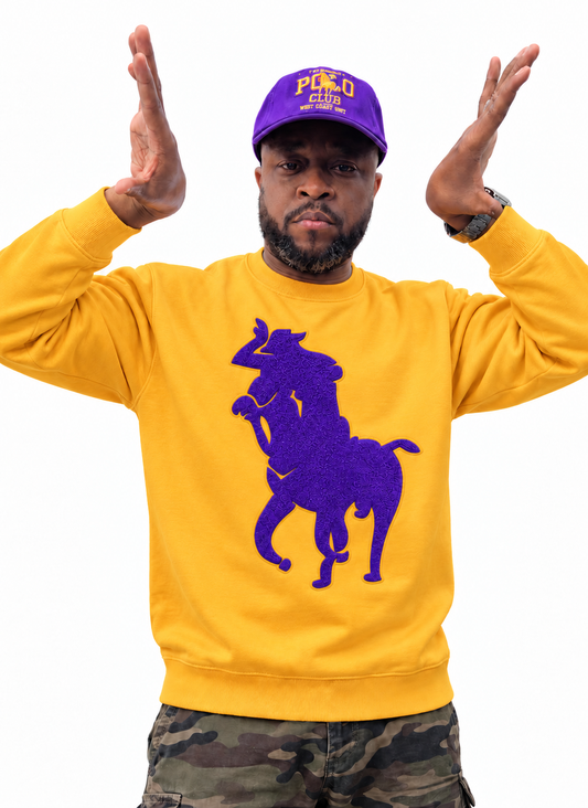 BGCY Big Horse crewneck(Chenille)