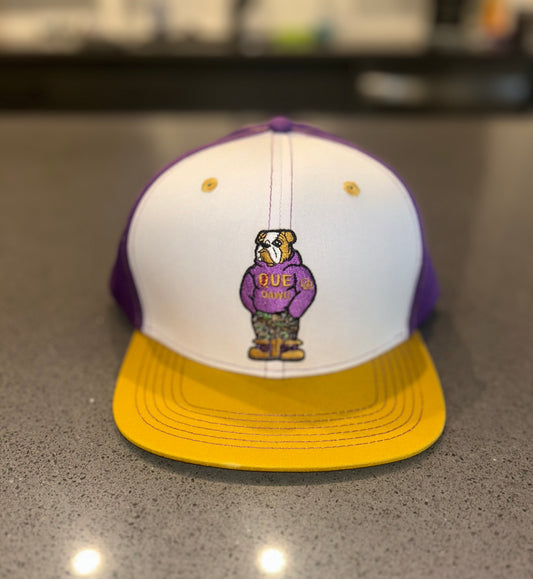Que Dawg Purple snapback