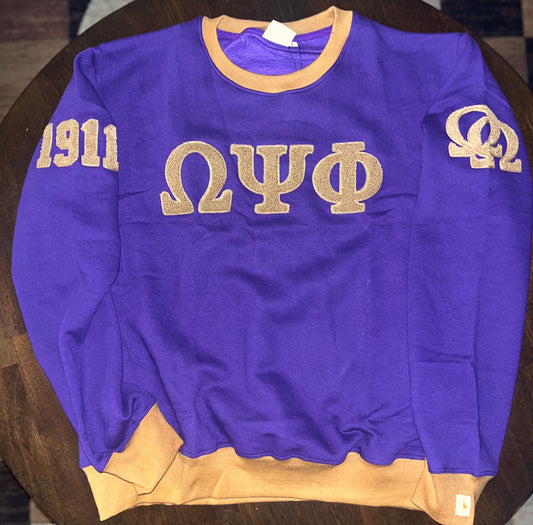 Omega Psi Phi Multi-color Sweatshirt