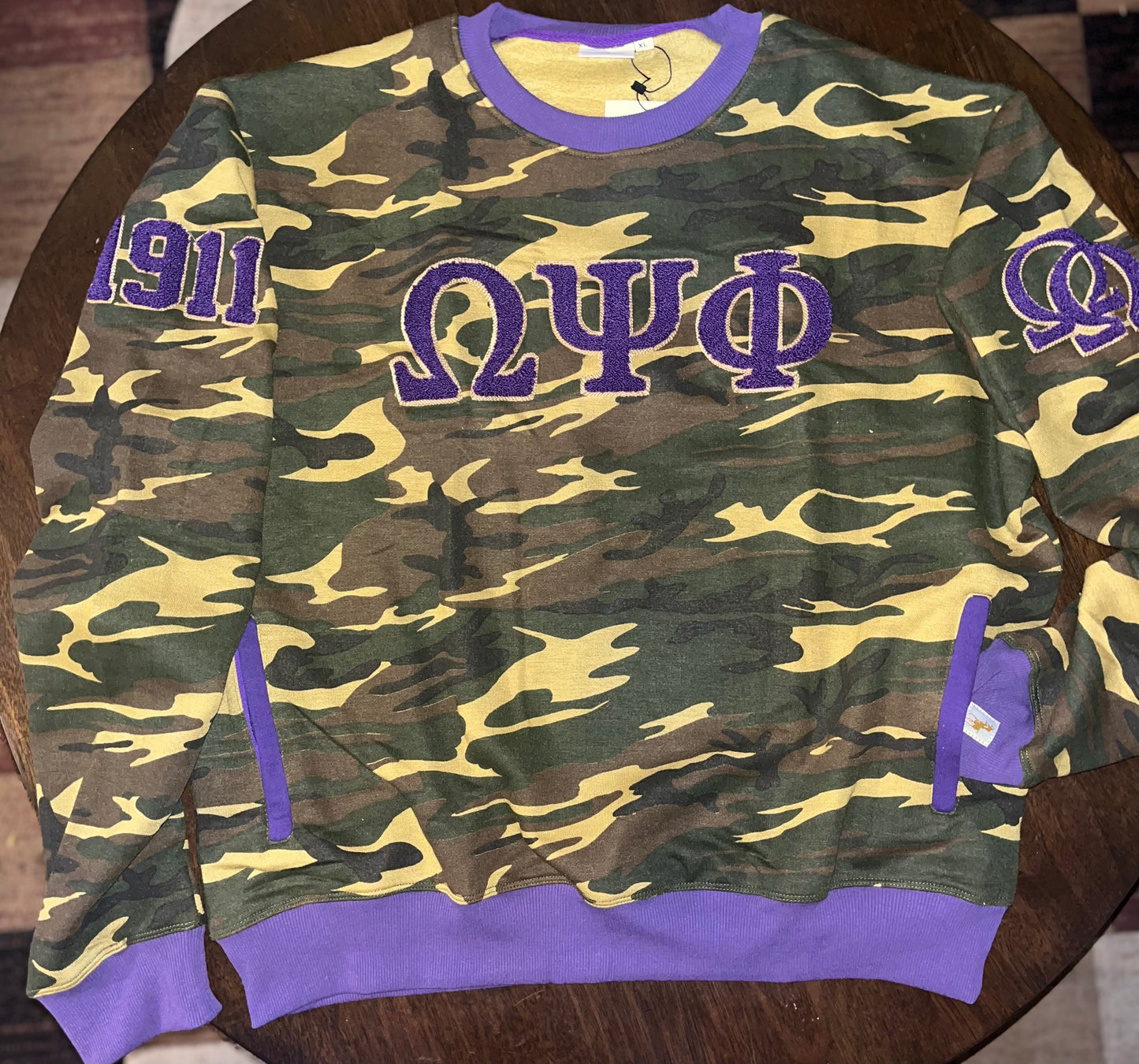 Omega Psi Phi Multi-color Sweatshirt