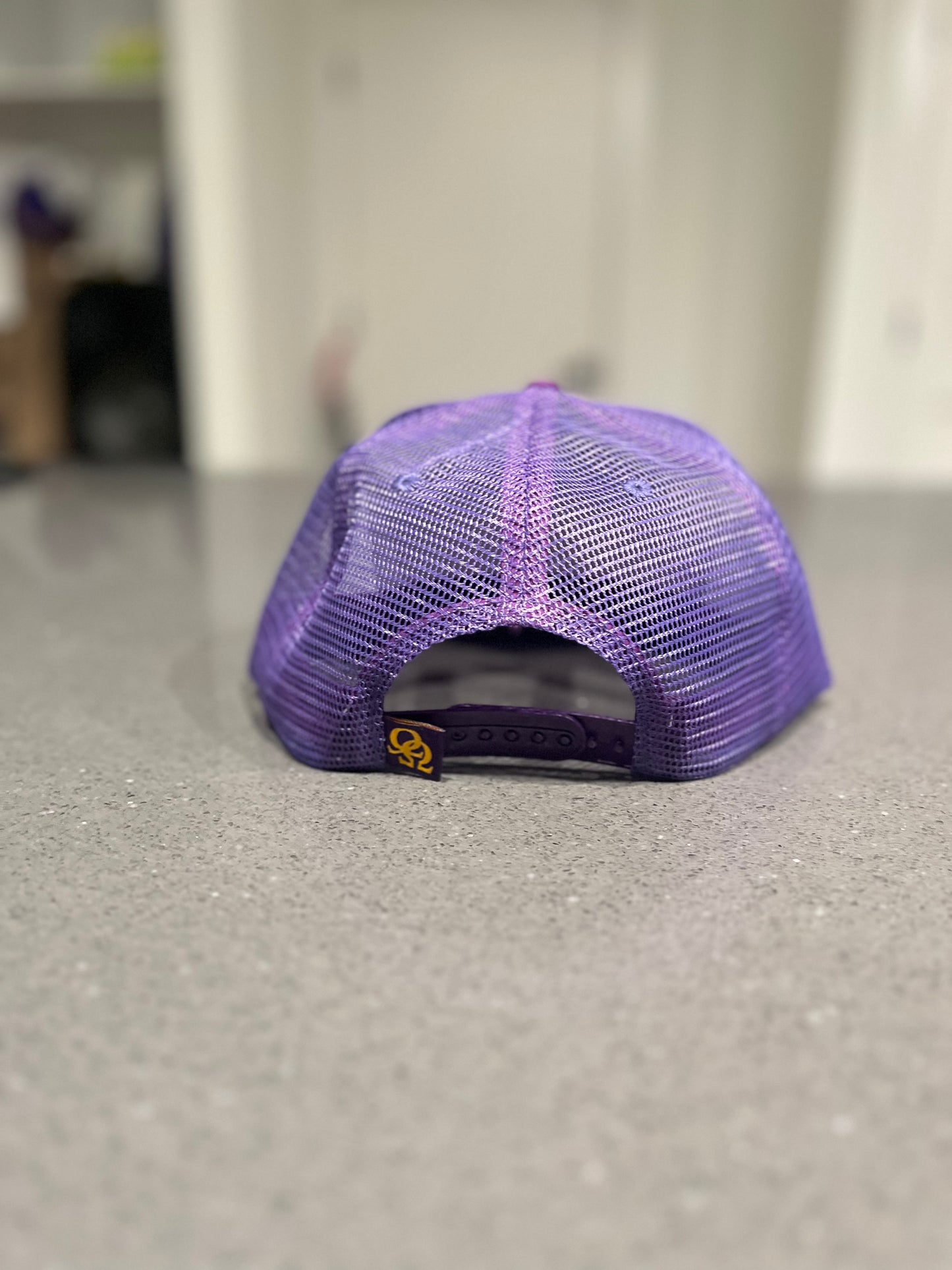 Omega Psi Phi Netback Trucker(Camo Front)
