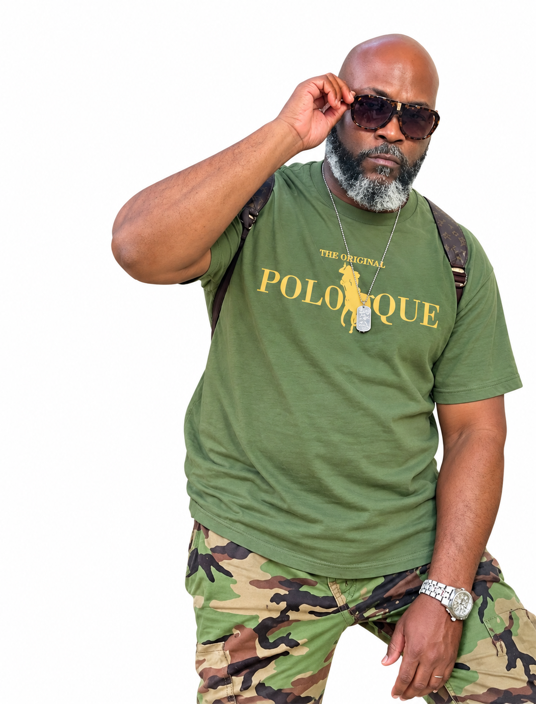 Polo Que Tee (Graphic Print)