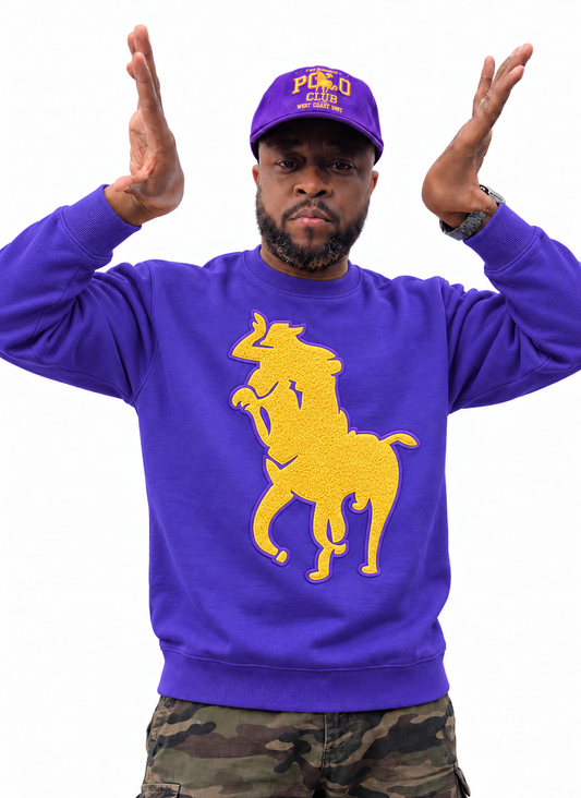 BGCY Big Horse crewneck(Chenille)