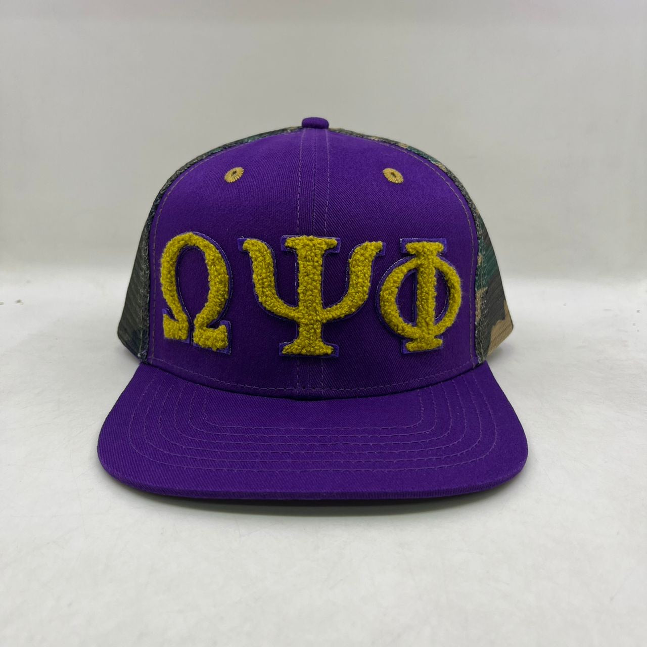 Omega Psi Phi Netback Trucker (Camo Back)