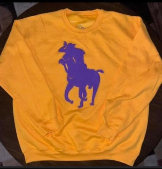 BGCY Chenille Logo crewneck