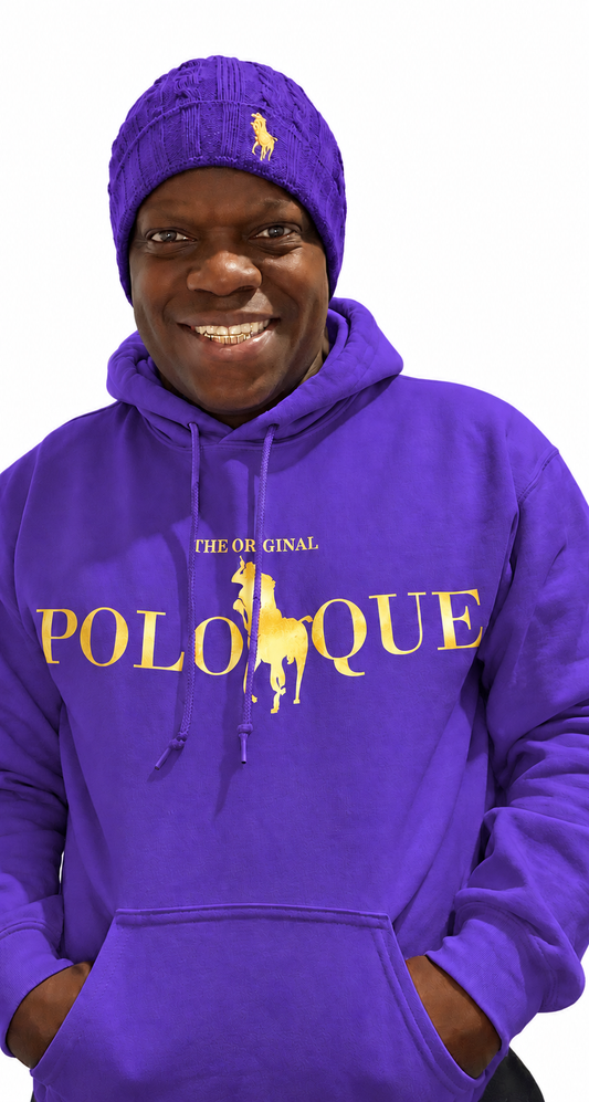 Polo Que Hoodie (Graphic Print)