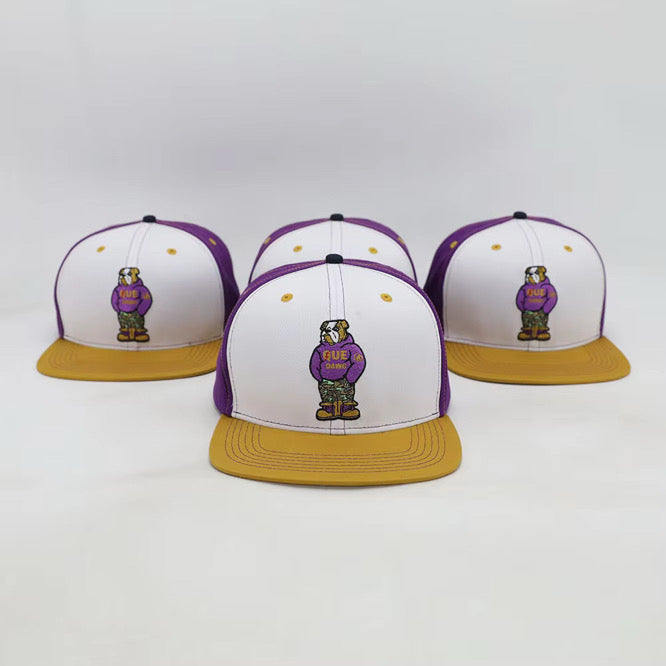 Que Dawg Purple snapback
