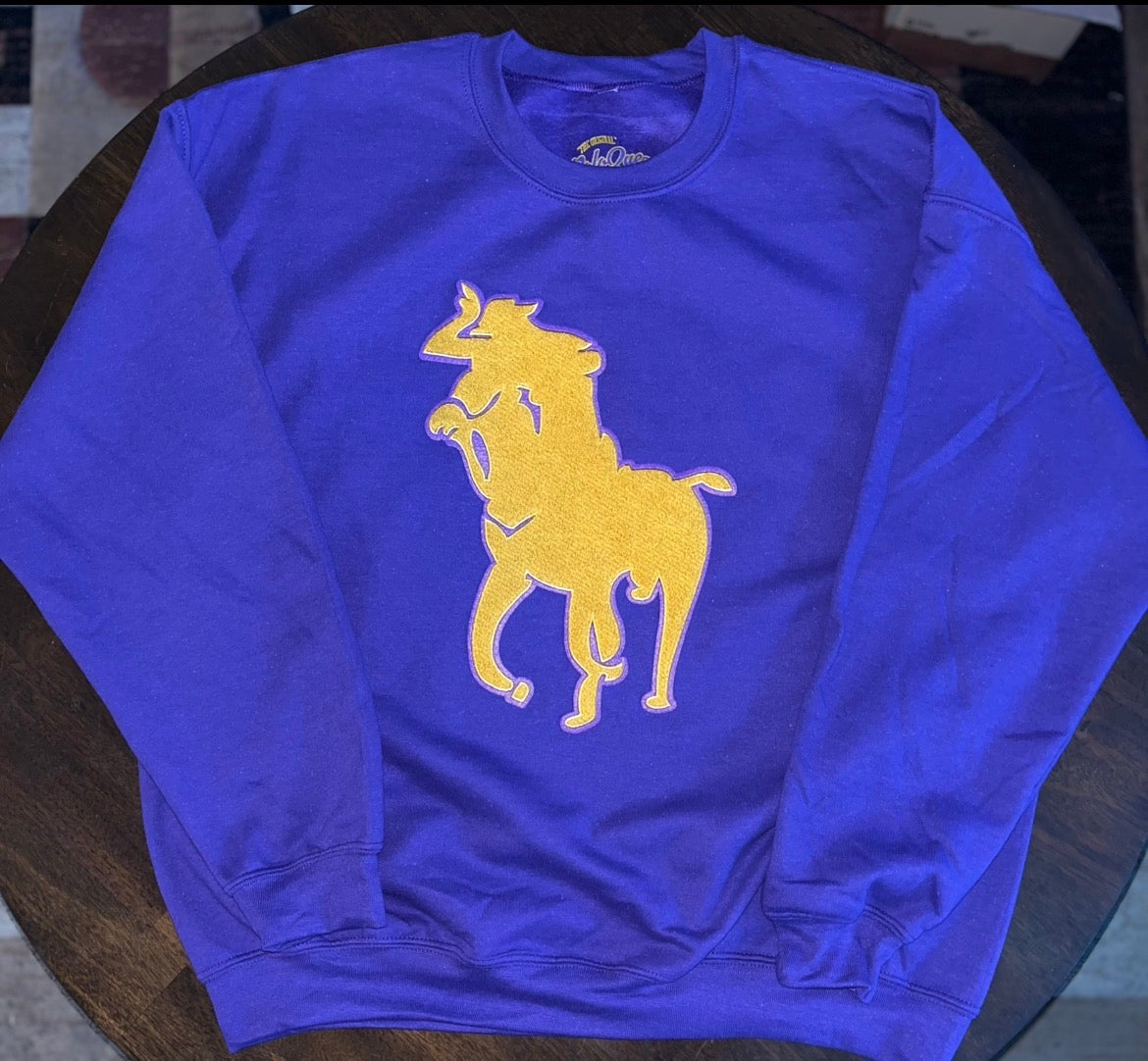 BGCY Chenille Logo crewneck