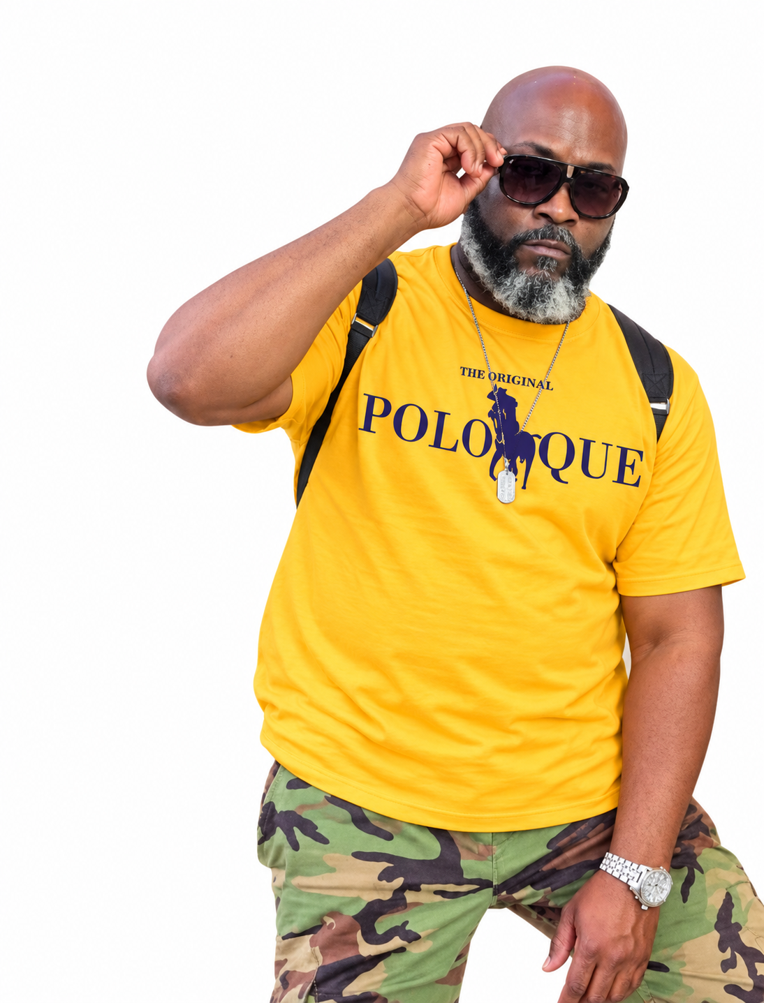 Polo Que Tee (Graphic Print)