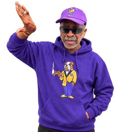 Screen printed Cigar Bruh Hoodie